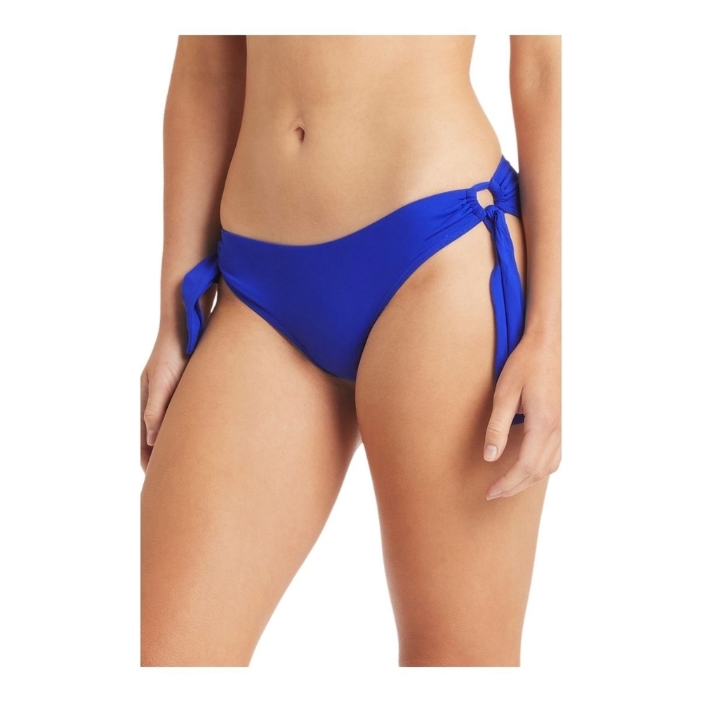 Sea Level Swim Australia Tie Sides Regular Navy Night Sky Bikini Bottom Size 8